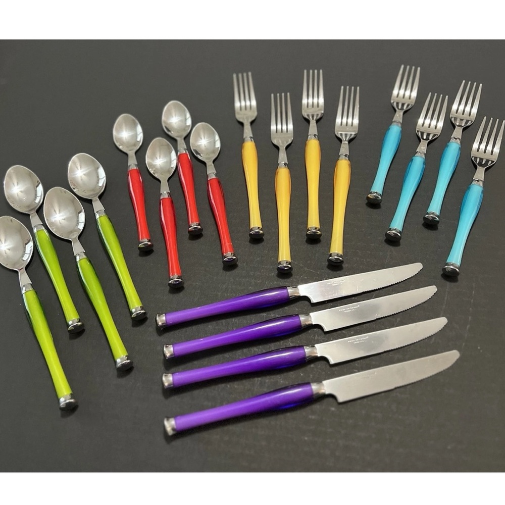 Colorful Stainless Steel Cutlery Set